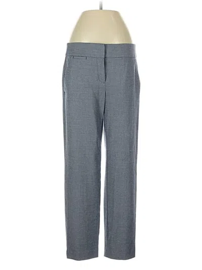 Pre-owned Ann Taylor Loft Dress Pants In Gray