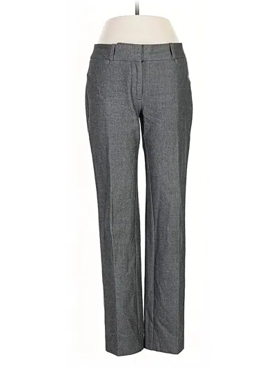 Pre-owned Ann Taylor Loft Dress Pants In Gray