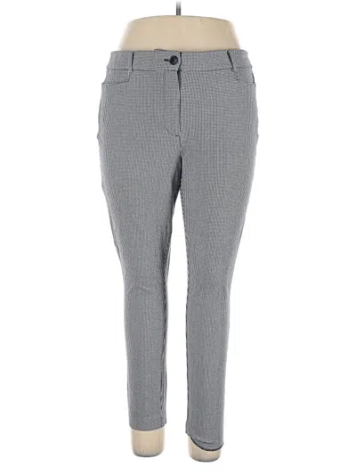Pre-owned Ann Taylor Loft Dress Pants In Gray
