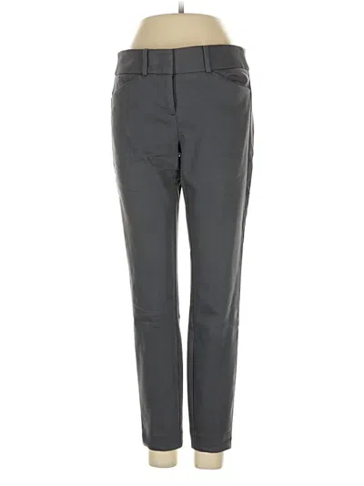 Pre-owned Ann Taylor Loft Dress Pants In Gray