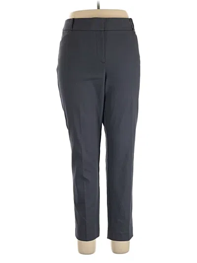 Pre-owned Ann Taylor Loft Dress Pants In Gray