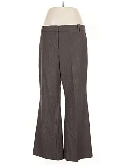 Pre-owned Ann Taylor Loft Dress Pants In Gray