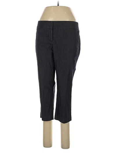 Pre-owned Ann Taylor Loft Dress Pants In Gray