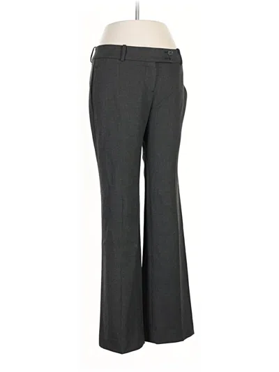 Pre-owned Ann Taylor Loft Dress Pants In Gray
