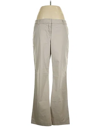 Pre-owned Ann Taylor Loft Dress Pants In Gray