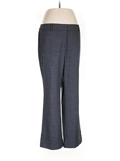 Pre-owned Ann Taylor Loft Dress Pants In Gray