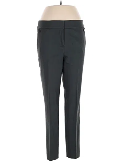 Pre-owned Ann Taylor Loft Dress Pants In Gray