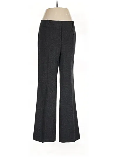 Pre-owned Ann Taylor Loft Dress Pants In Gray