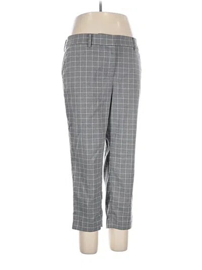 Pre-owned Ann Taylor Loft Dress Pants In Gray