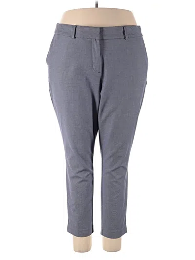Pre-owned Ann Taylor Loft Dress Pants In Gray