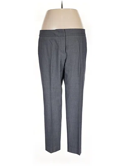 Pre-owned Ann Taylor Loft Dress Pants In Gray