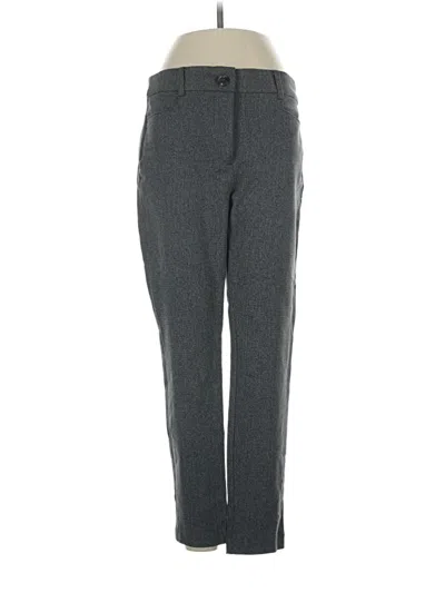 Pre-owned Ann Taylor Loft Dress Pants In Gray