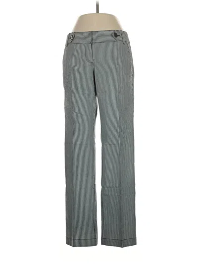 Pre-owned Ann Taylor Loft Dress Pants In Gray