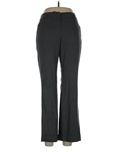 Pre-owned Ann Taylor Loft Dress Pants In Gray