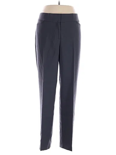 Pre-owned Ann Taylor Loft Dress Pants In Gray