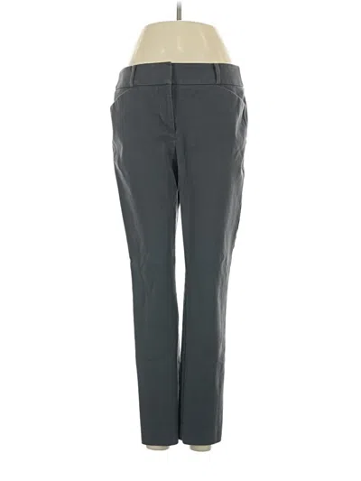 Pre-owned Ann Taylor Loft Dress Pants In Gray