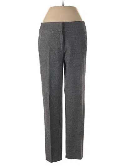 Pre-owned Ann Taylor Loft Dress Pants In Gray