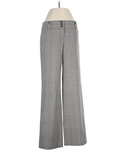 Pre-owned Ann Taylor Loft Dress Pants In Gray