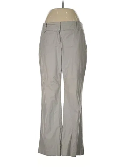 Pre-owned Ann Taylor Loft Dress Pants In Gray