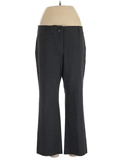 Pre-owned Ann Taylor Loft Dress Pants In Gray