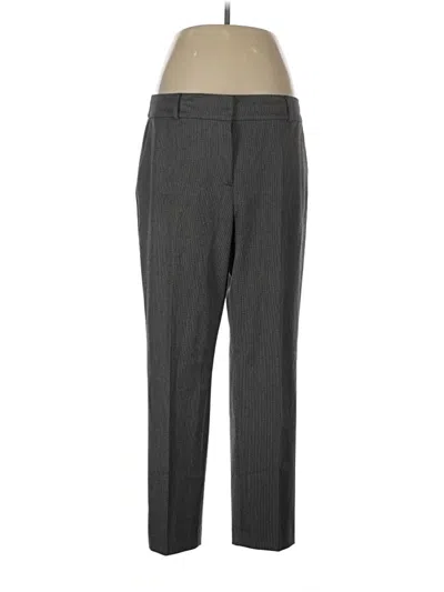 Pre-owned Ann Taylor Loft Dress Pants In Gray