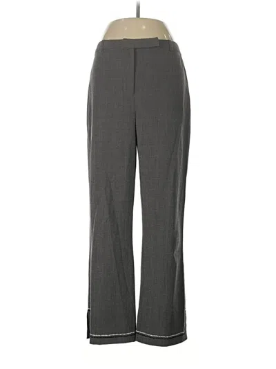 Pre-owned Ann Taylor Loft Dress Pants In Gray