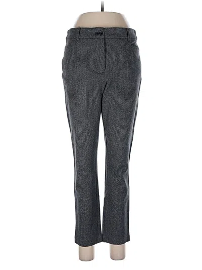 Pre-owned Ann Taylor Loft Dress Pants In Gray