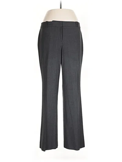 Pre-owned Ann Taylor Loft Dress Pants In Gray