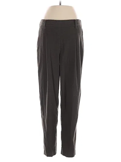 Pre-owned Ann Taylor Loft Dress Pants In Gray