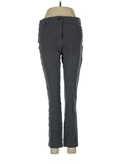 Pre-owned Ann Taylor Loft Dress Pants In Gray