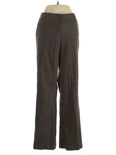 Pre-owned Ann Taylor Loft Dress Pants In Gray