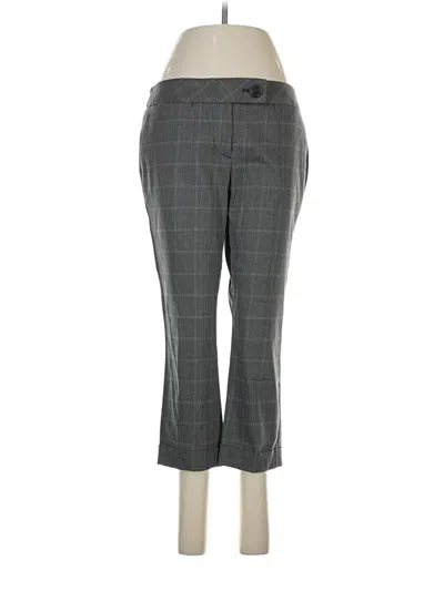 Pre-owned Ann Taylor Loft Dress Pants In Gray