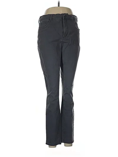 Pre-owned Ann Taylor Loft Dress Pants In Gray