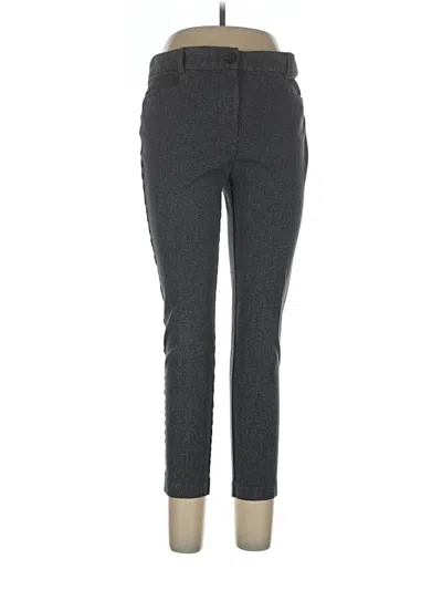 Pre-owned Ann Taylor Loft Dress Pants In Gray
