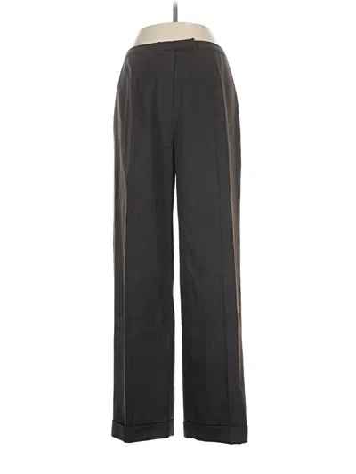 Pre-owned Ann Taylor Loft Dress Pants In Gray