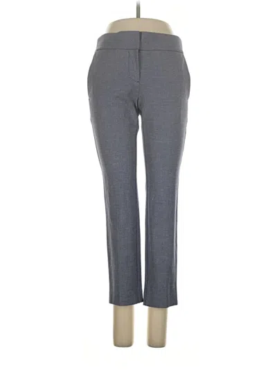 Pre-owned Ann Taylor Loft Dress Pants In Gray