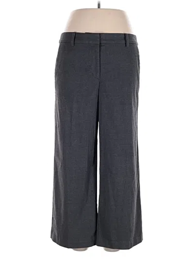 Pre-owned Ann Taylor Loft Dress Pants In Gray