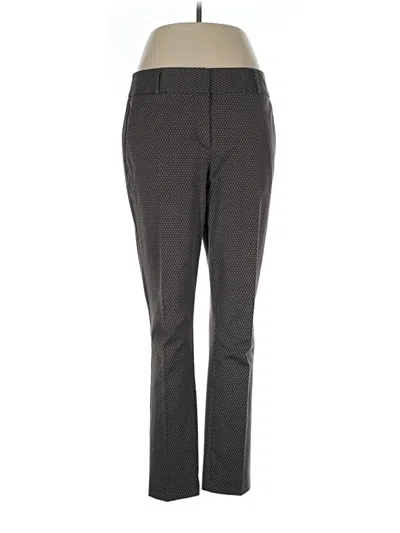Pre-owned Ann Taylor Loft Dress Pants In Gray