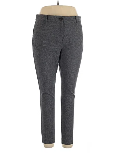 Pre-owned Ann Taylor Loft Dress Pants In Gray