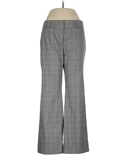 Pre-owned Ann Taylor Loft Dress Pants In Gray