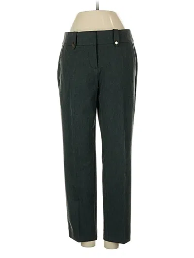 Pre-owned Ann Taylor Loft Dress Pants In Green
