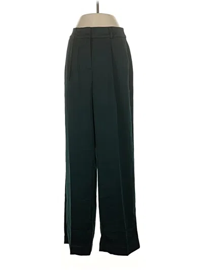Pre-owned Ann Taylor Loft Dress Pants In Green