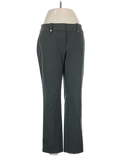 Pre-owned Ann Taylor Loft Dress Pants In Green