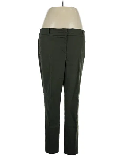 Pre-owned Ann Taylor Loft Dress Pants In Green