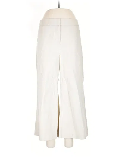 Pre-owned Ann Taylor Loft Dress Pants In Ivory