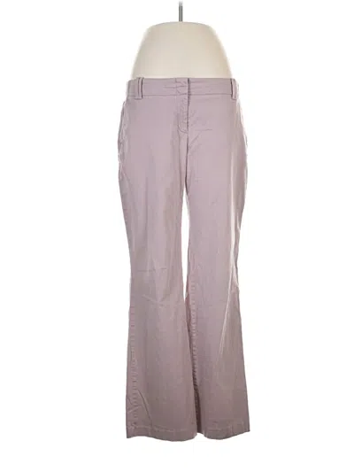 Pre-owned Ann Taylor Loft Dress Pants In Purple