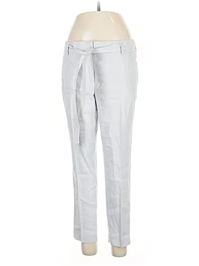 Pre-owned Ann Taylor Loft Dress Pants In Silver