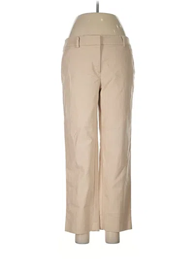 Pre-owned Ann Taylor Loft Dress Pants In Tan