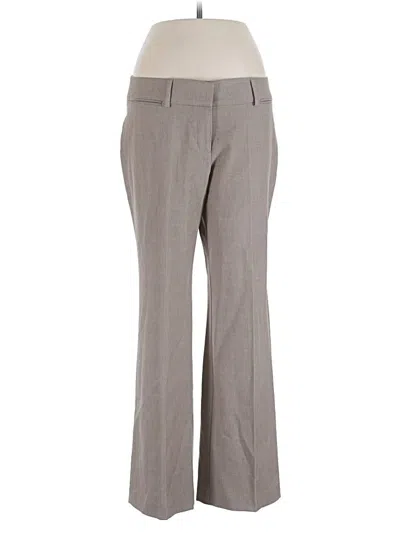Pre-owned Ann Taylor Loft Dress Pants In Tan