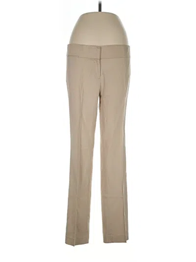 Pre-owned Ann Taylor Loft Dress Pants In Tan